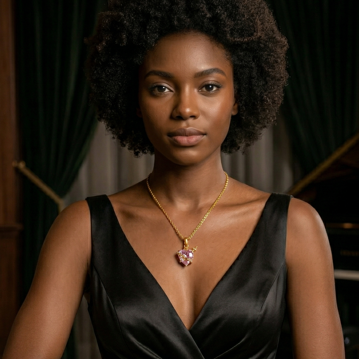 Luz de María: El Sagrado Corazón en Cristal Infinito