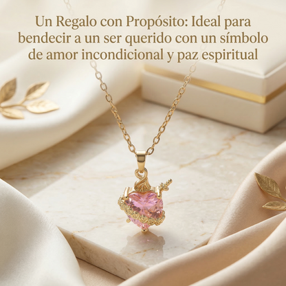 Luz de María: El Sagrado Corazón en Cristal Infinito