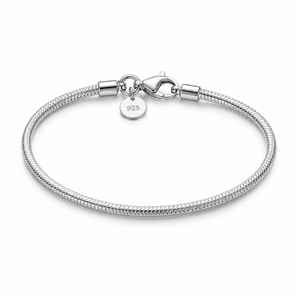 Pulsera Premium para Dijes y Charms — Plata 925