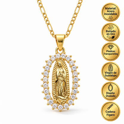 Collar Nuestra Señora de Guadalupe