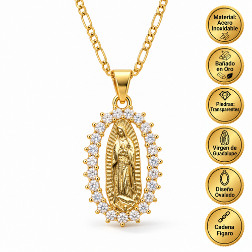 Collar Nuestra Señora de Guadalupe
