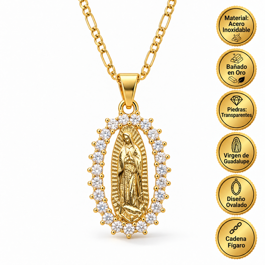 Collar Nuestra Señora de Guadalupe