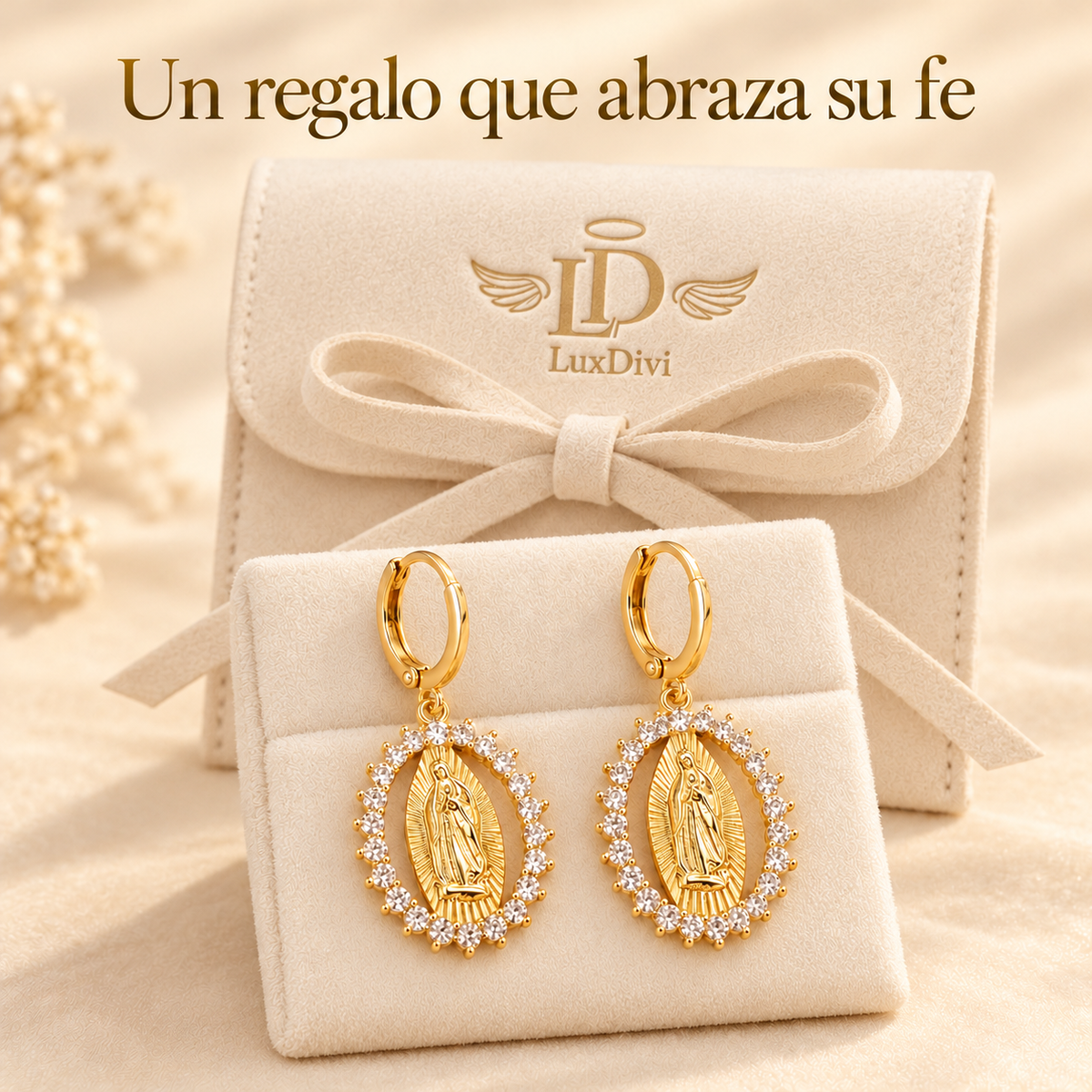 Aretes Nuestra Señora de Guadalupe