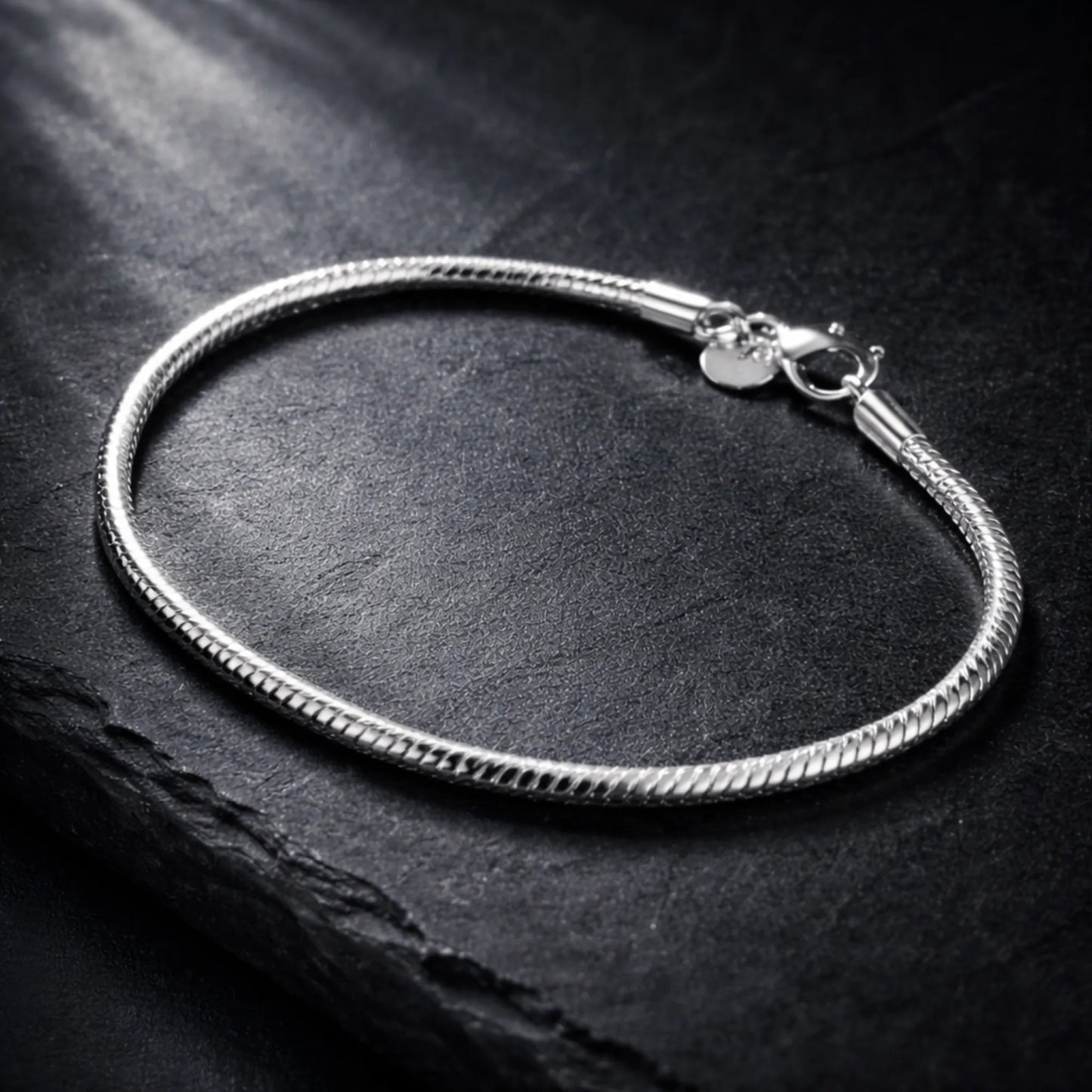 Pulsera Premium para Dijes y Charms — Plata 925