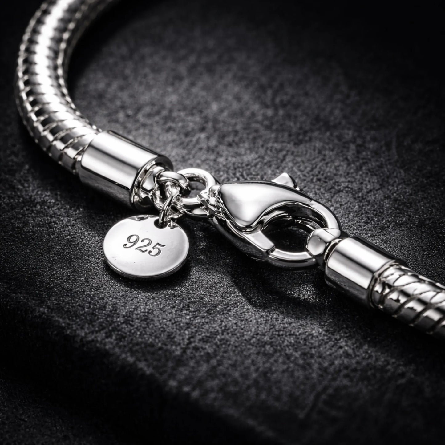 Pulsera Premium para Dijes y Charms — Plata 925